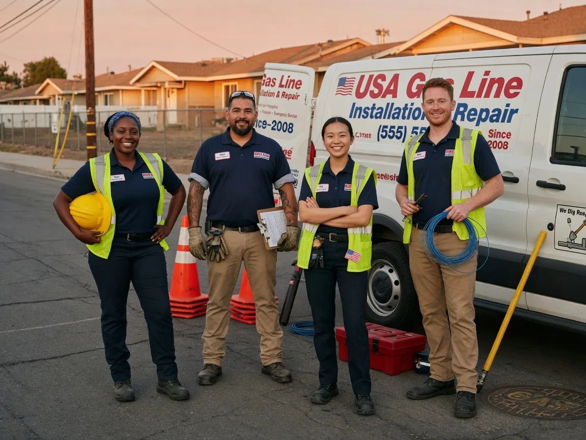 Gas Line Installation company in Pinon Hills, CA